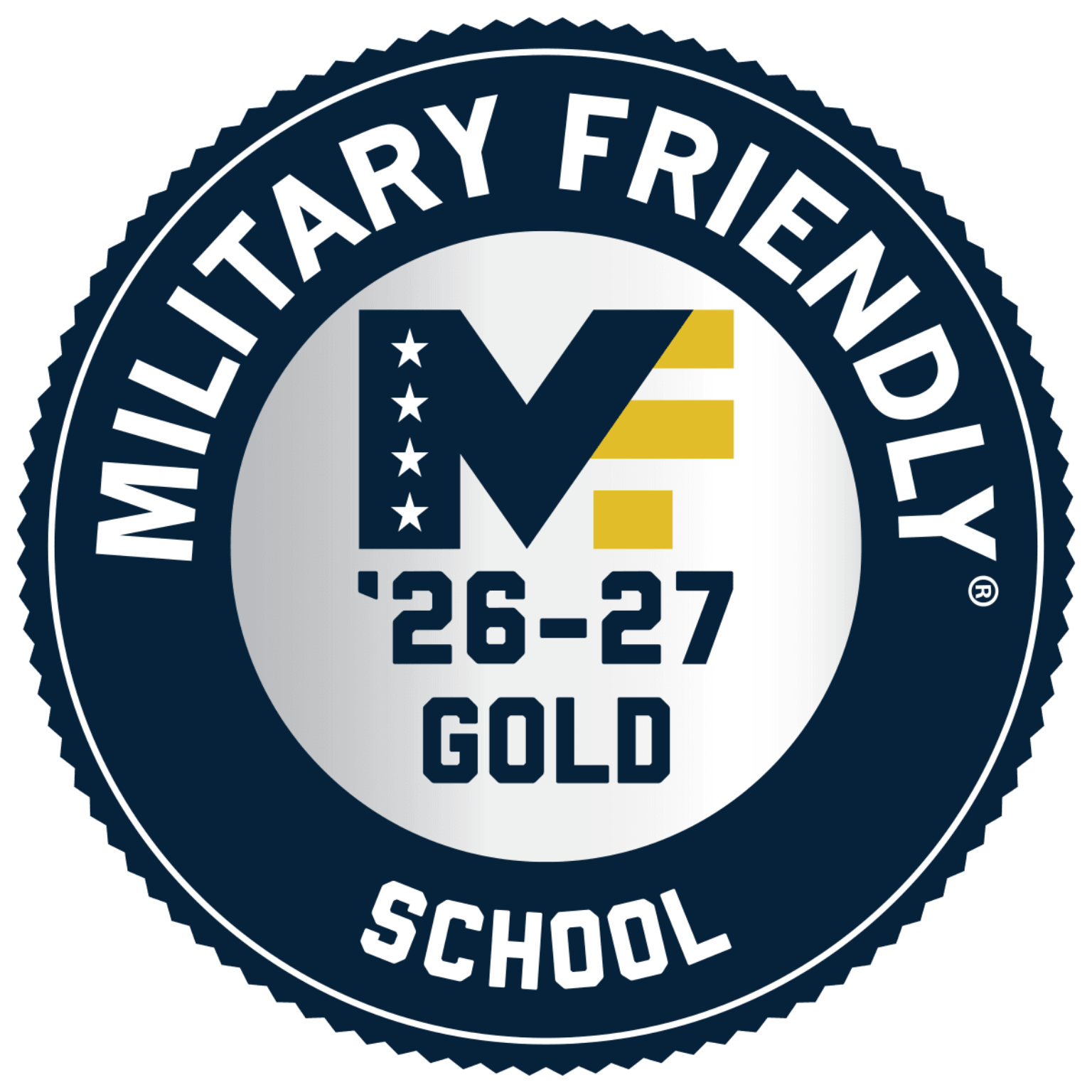 Military Friendly School 2026-2027