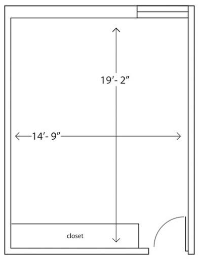 Boniface West double room layout