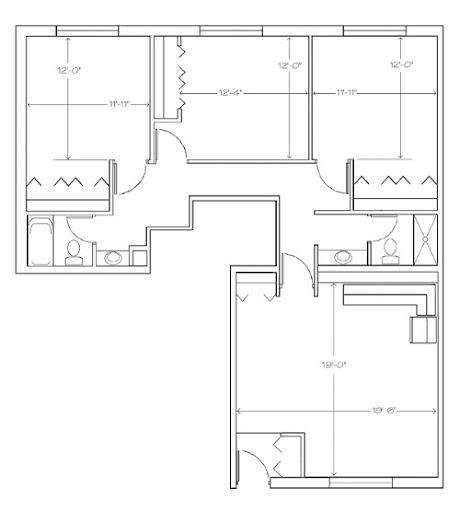Boyle apartment layout