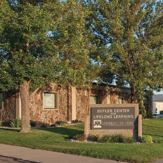 The Butler Center, University of Mary’s downtown Bismarck location.