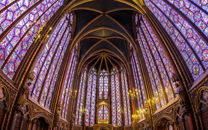 Sainte Chapelle Stained Glass