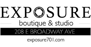 Exposure Boutique &amp; Studio Logo