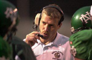 Dale Lennon Coaching at UND