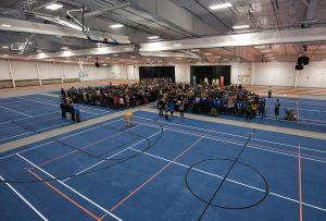 Mass in the Fieldhouse