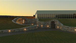 ​​​​​​​Rendering of the new Marian Grotto on the University of Mary campus