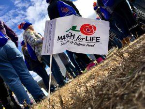 ​​​​​​​University of Mary students make trek to the Capitol Mall for March for Life Rally