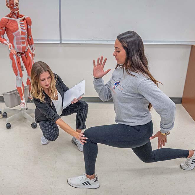 Students Practicing Lounges