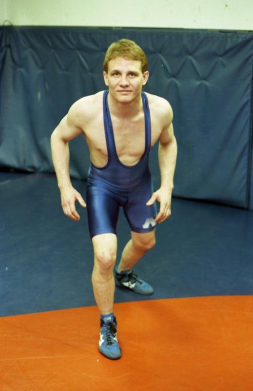 Kurt Snyder wrestling outfit
