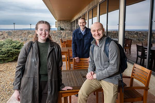students and faculty going on a trip aborad to Budapest