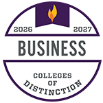 Colleges of Distinction Business Seal 2026-27