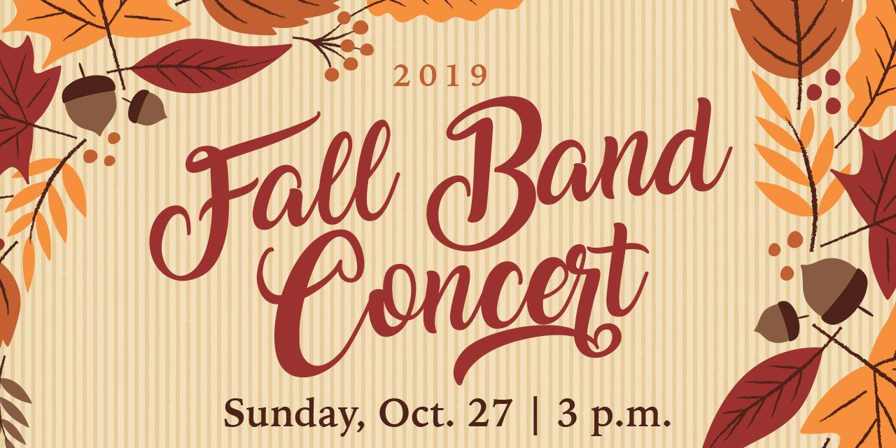 Fall Band Concert 2019