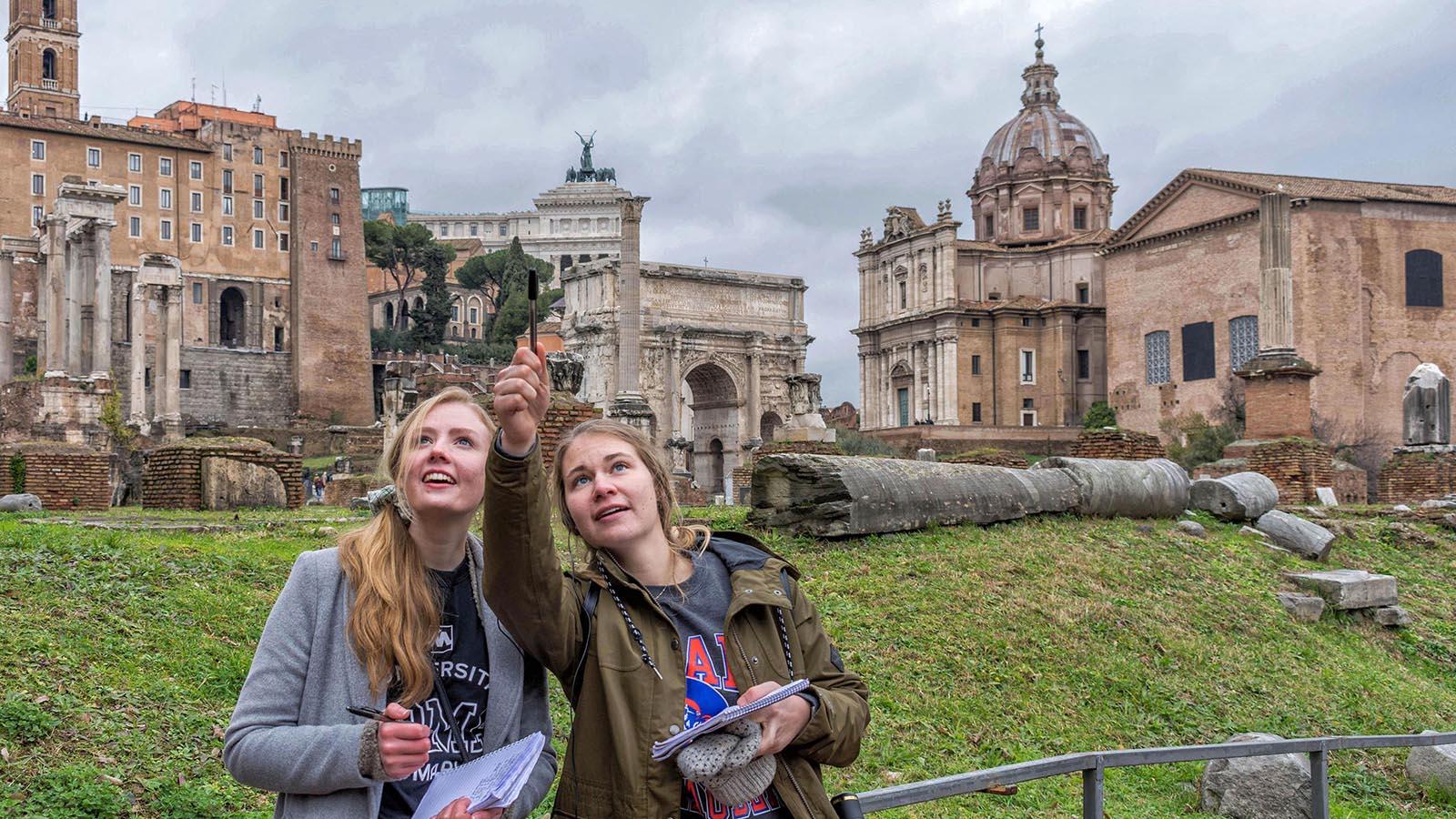 Students in Rome