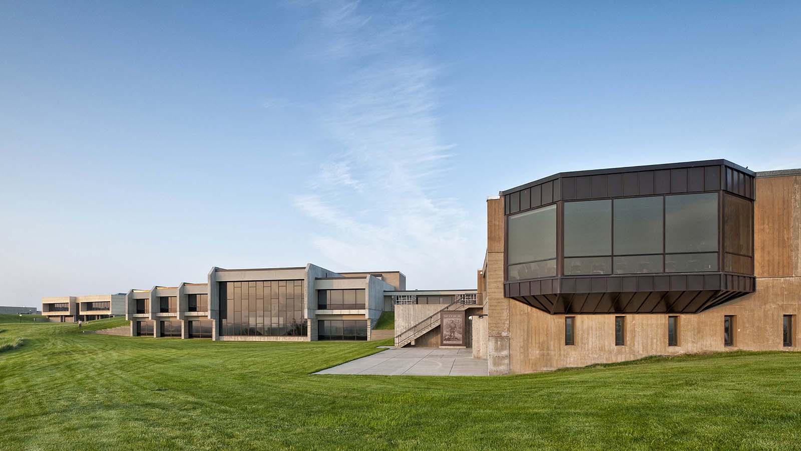  Image of the west side of buildings on the University of Mary campus