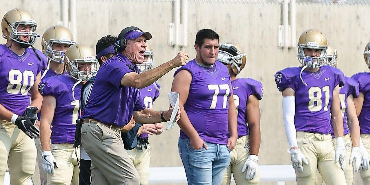 Hall of Fame coach on the sidelines for the Marauders