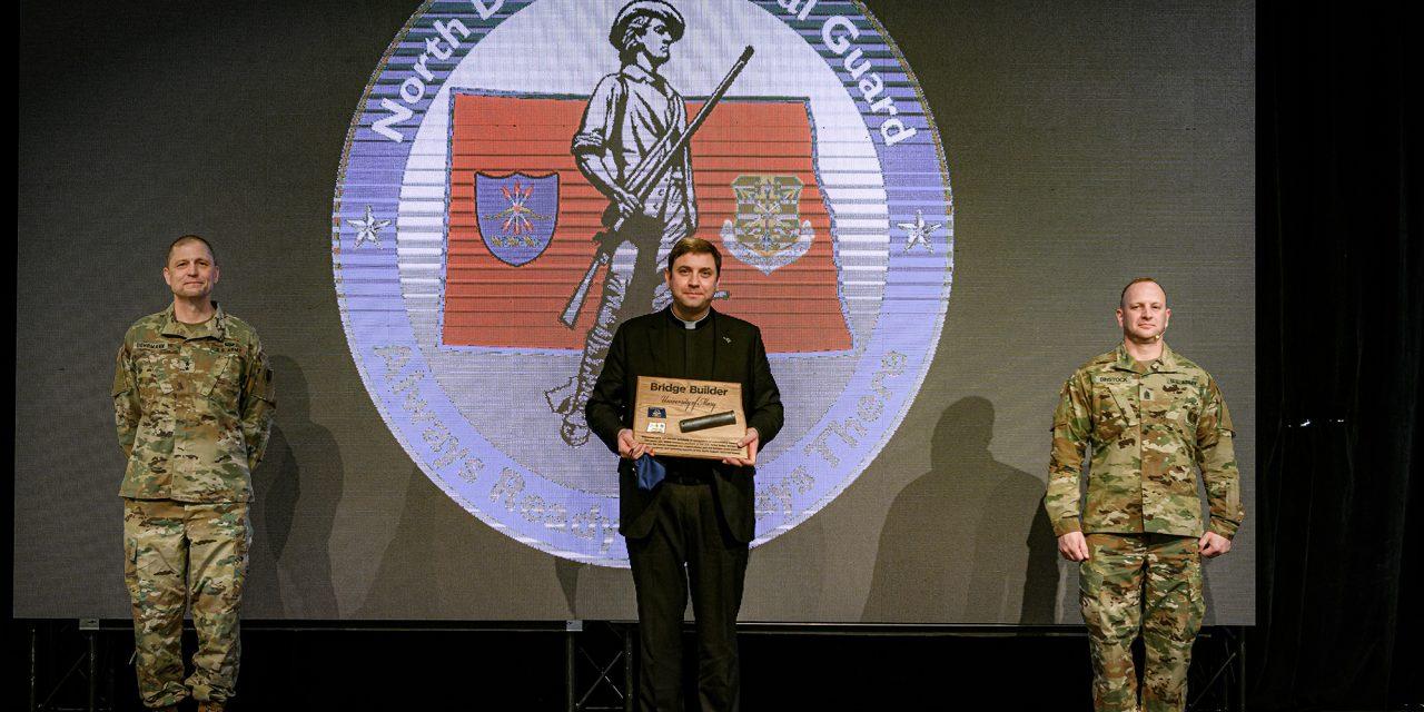 North Dakota National Guard Bestows Honor to University of Mary