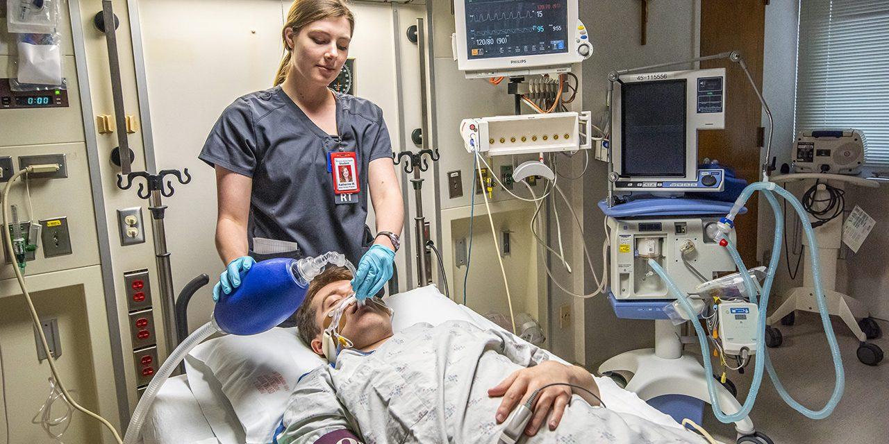 University of Mary’s/CHI St. Alexius Health’s Respiratory Therapy (MS) program awarded The President’s Award for Excellence in Credentialing Success