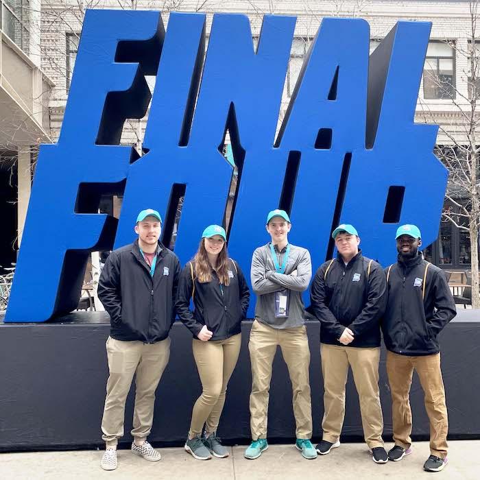 Students at 2019 Final Four