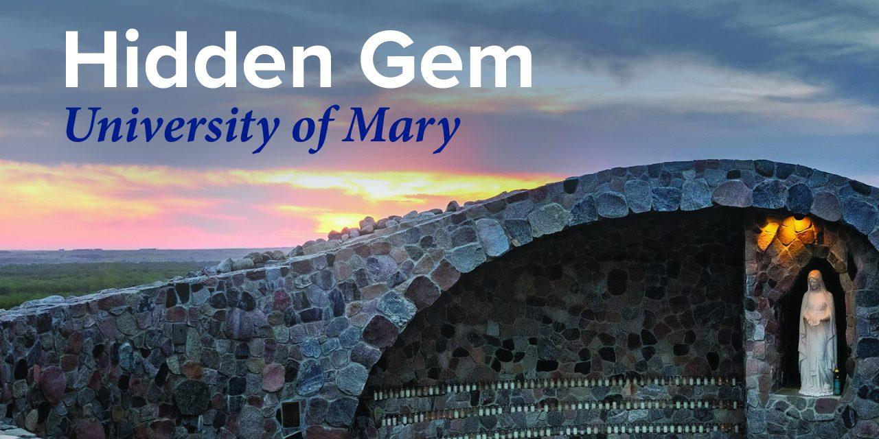 the University of Mary Marian Grotto