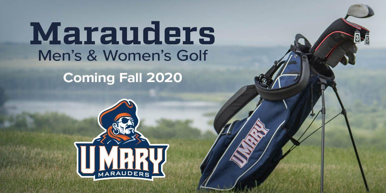 UMary Golf Graphic