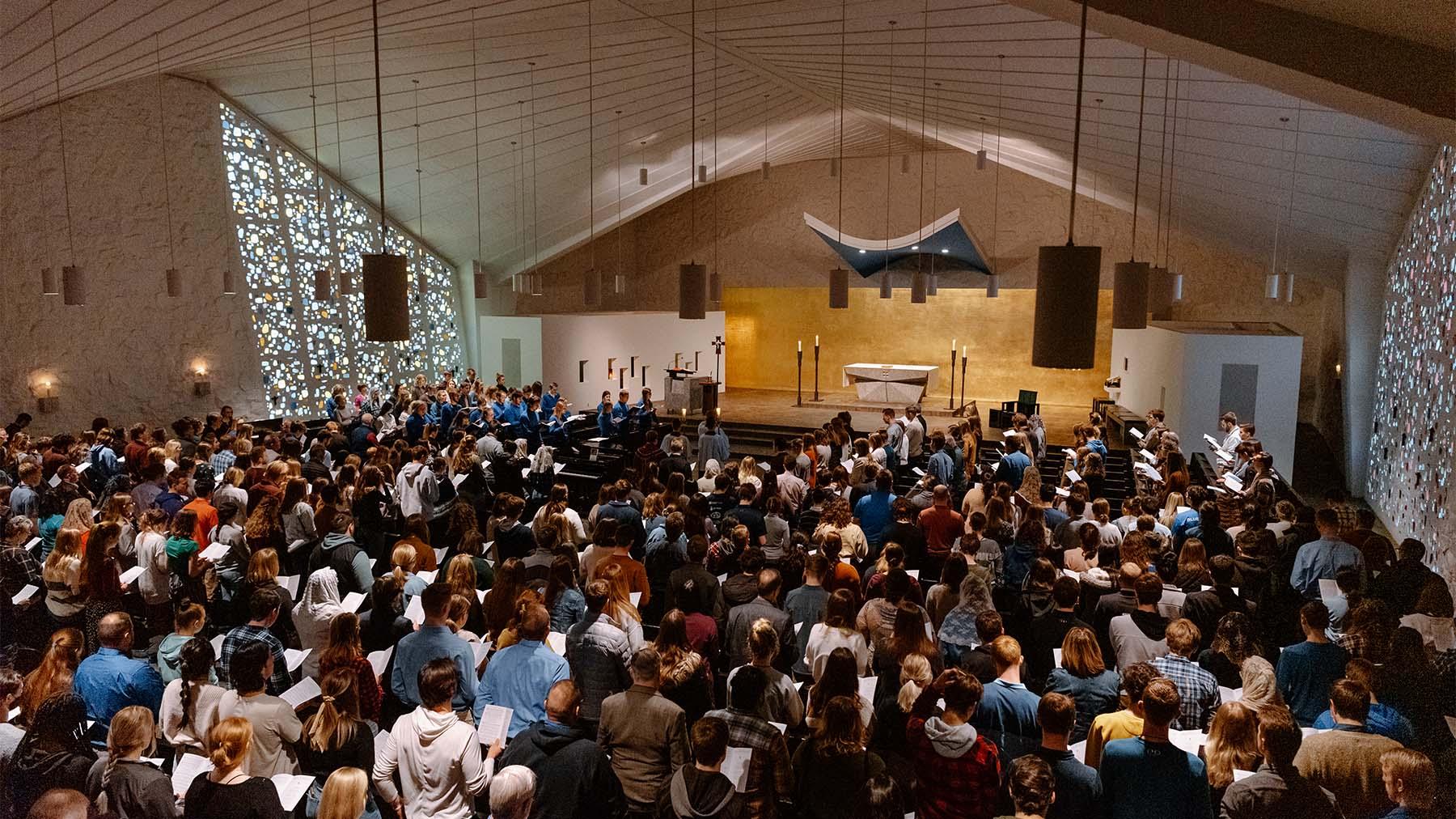 Ash Wednesday Service on Campus