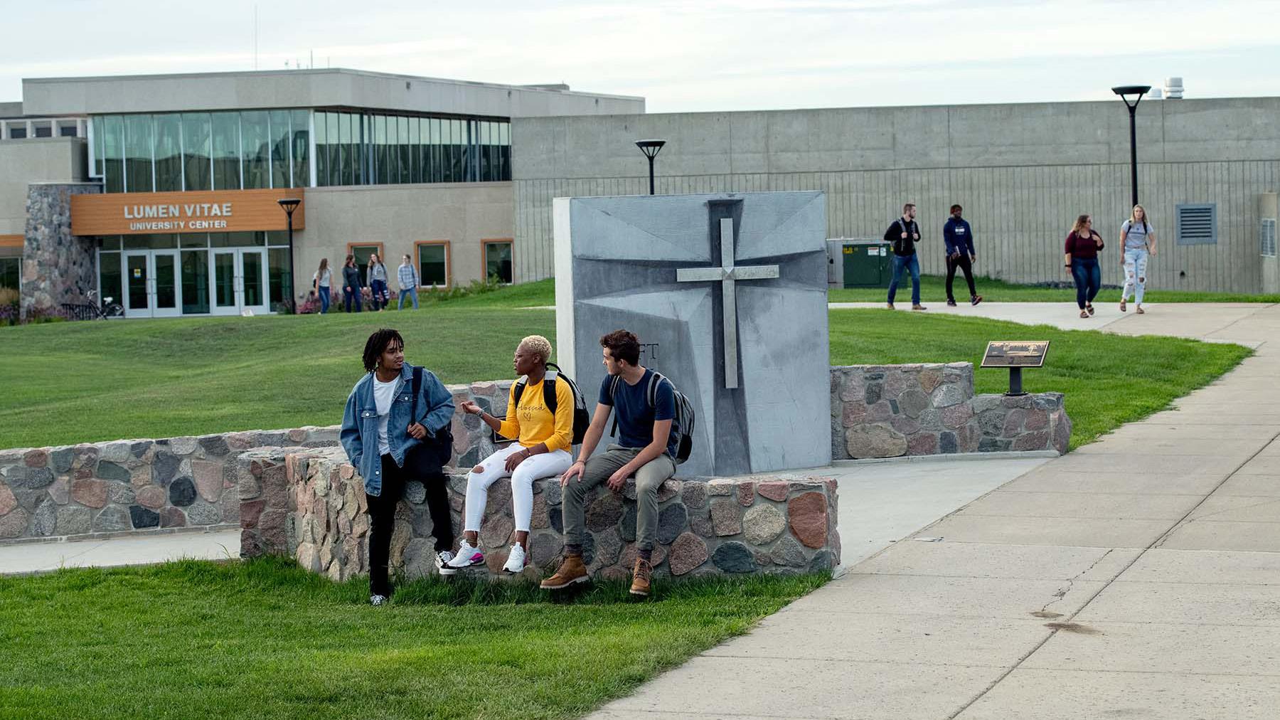Students at Gift Hill