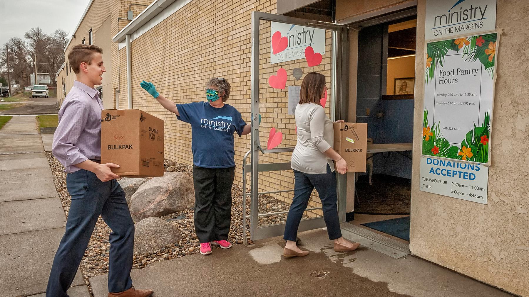 Ministry on the Margins volunteer work