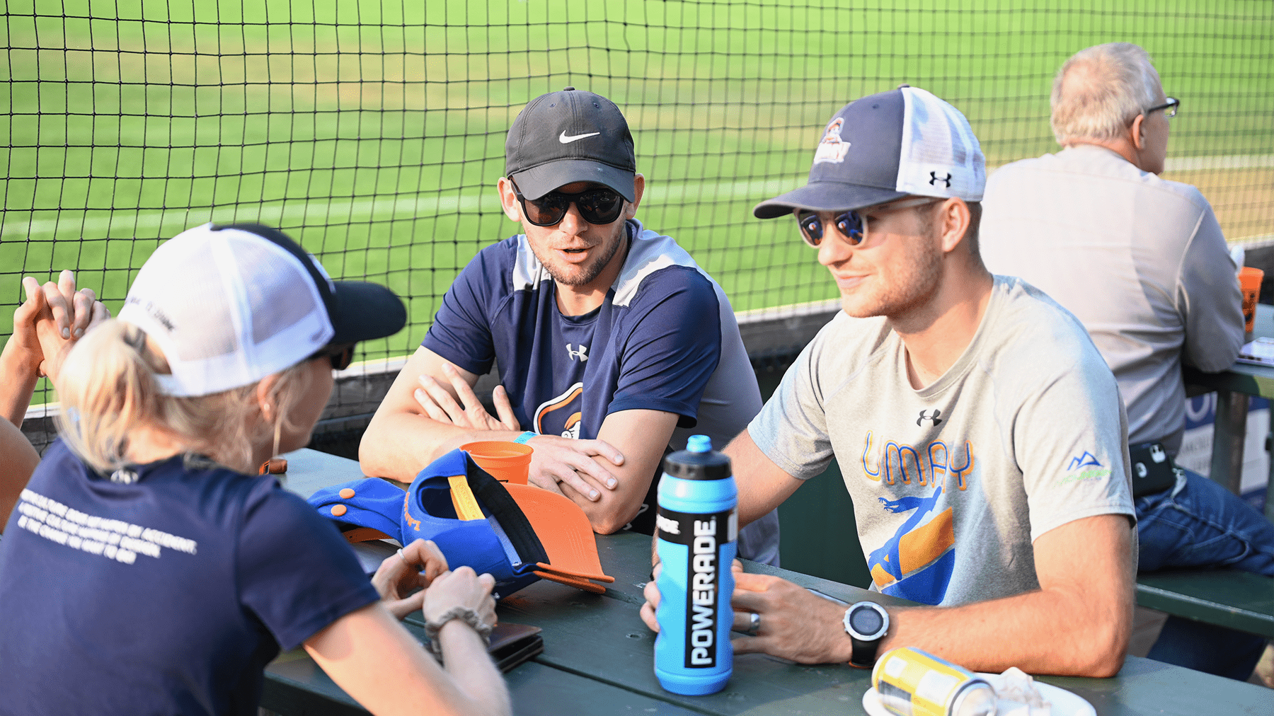 Alumni at the Larks Game