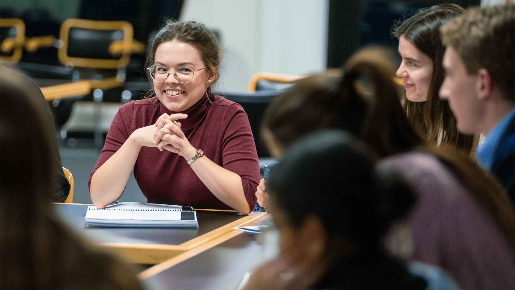 Gregorians Honors Students Studying
