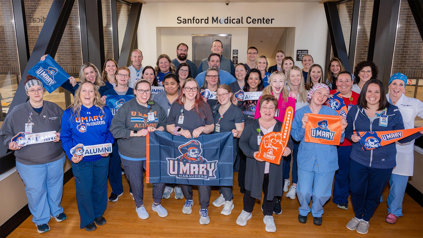 Alumni from the Mary who work at Sanford