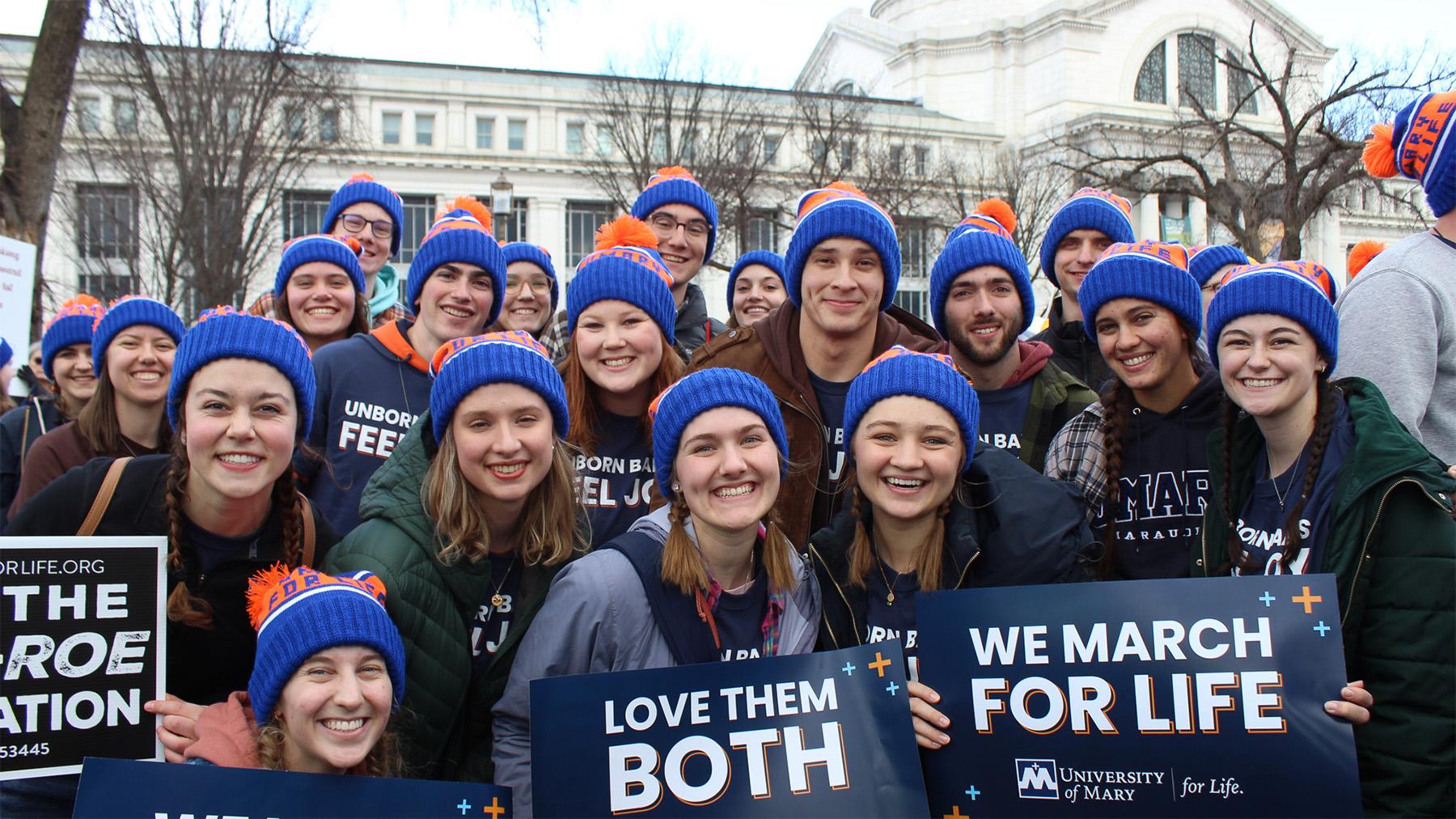 March for life in Washington DC
