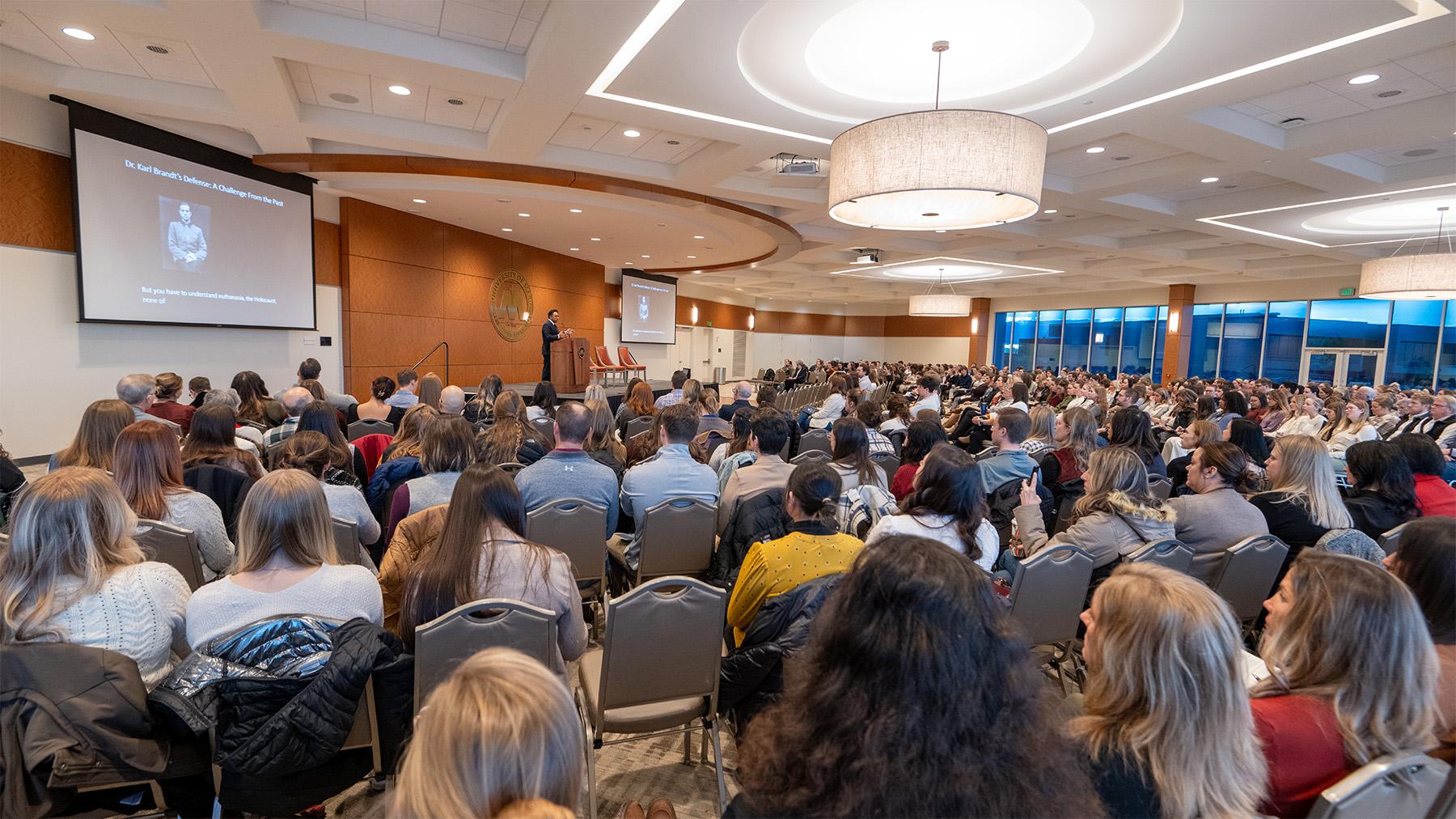 Crowds at the Medical Conference