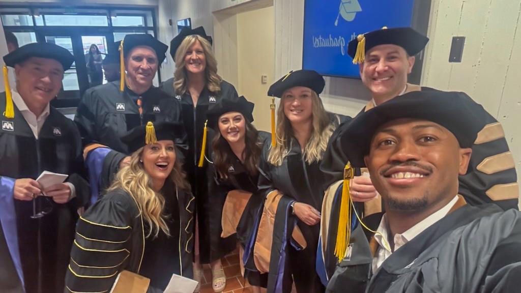 The first graduating Classs for the DBA