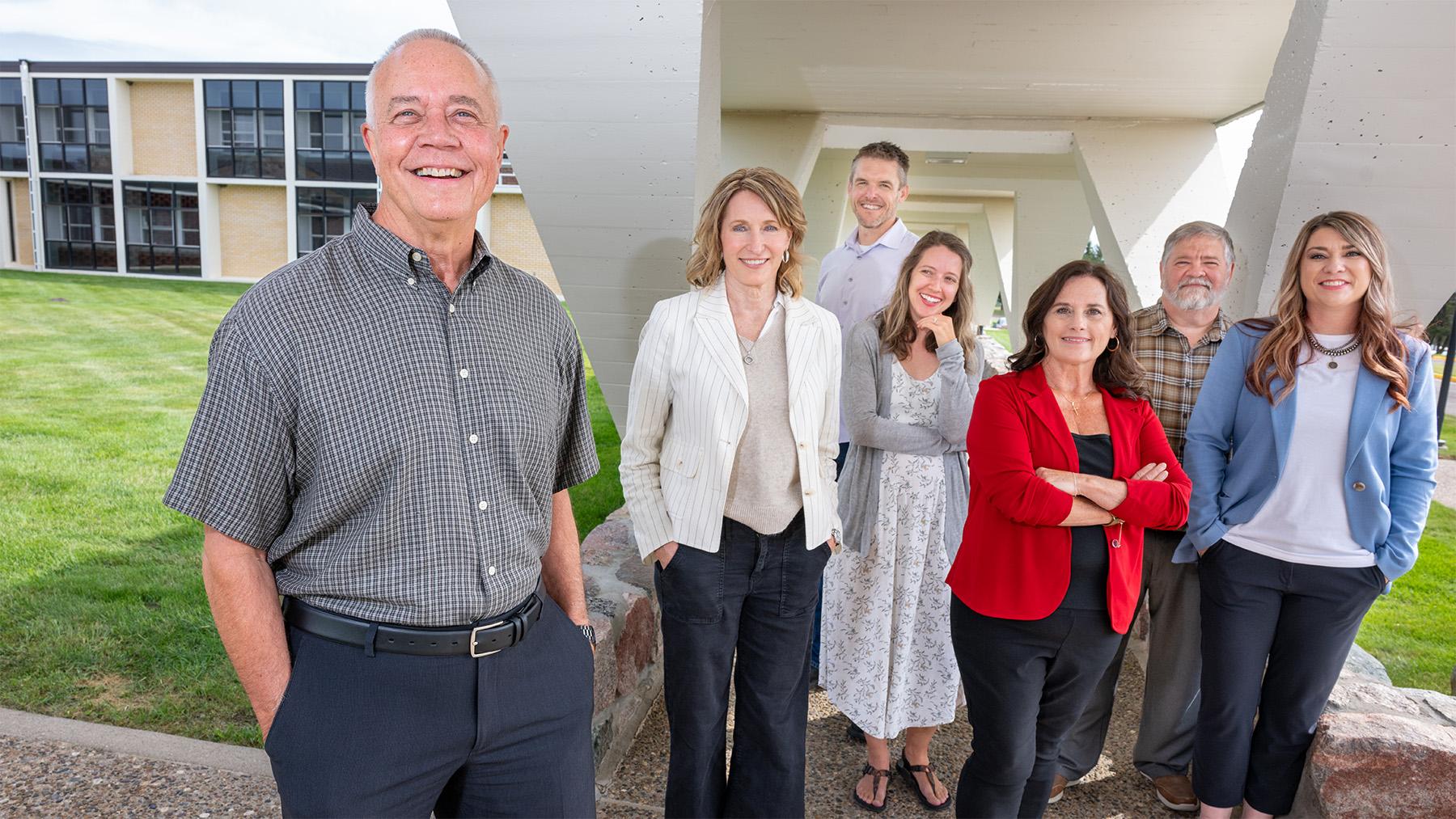 Rod Jonas and his team